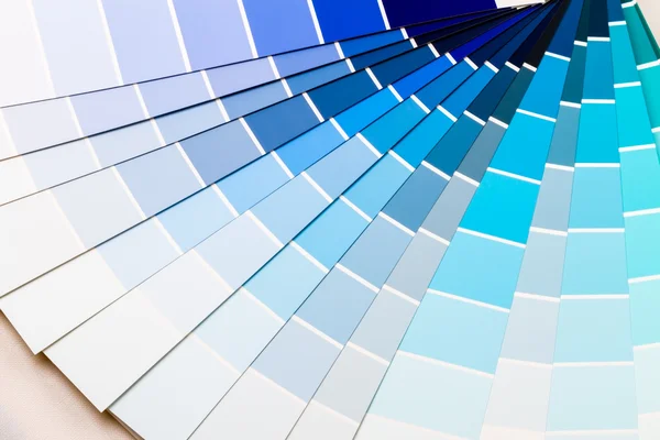 Blue color range — Stock Photo, Image