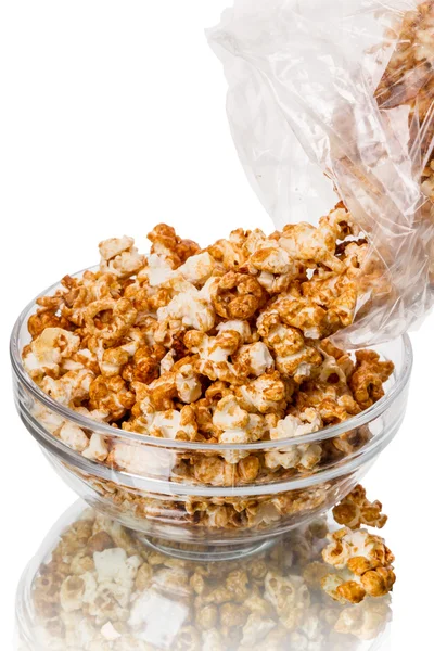 Popcorn in a bowl — Stock Photo, Image