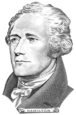gravür Alexander hamilton