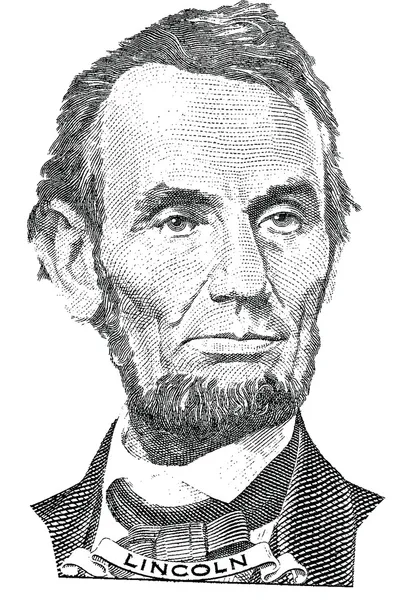Abraham Lincoln ritratto (vettore ) — Vettoriale Stock