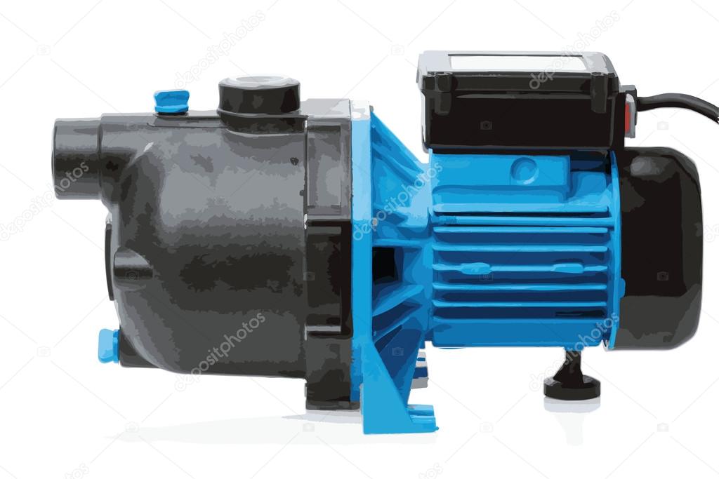 Water pump (vector)