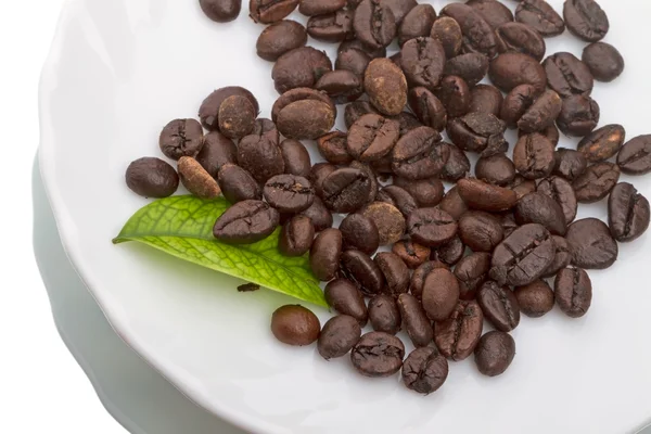 太字のコーヒー豆 — ストック写真