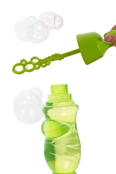 Bubble blower on white — Stock Photo, Image