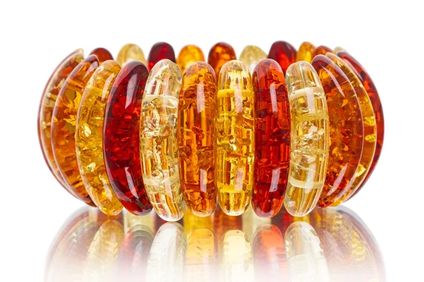 Amber bracelet — Stock Photo, Image