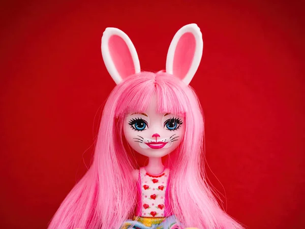 Tambov Federación Rusa Febrero 2022 Retrato Una Muñeca Bree Bunny — Foto de Stock