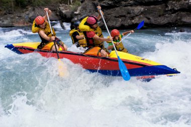 rekabet rafting