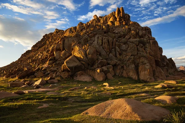 Montañas en Mongolia Occidental — Foto de Stock