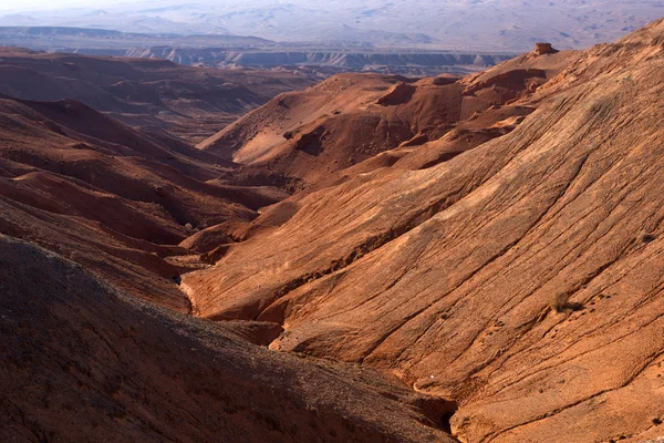 Montagne del deserto rosso — Foto Stock