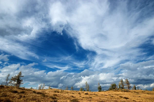 Cielo con nubes — Foto de Stock