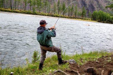 Moğolistan'da Balık tutma