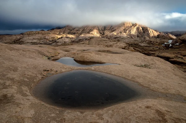 Montagne desertiche — Foto Stock