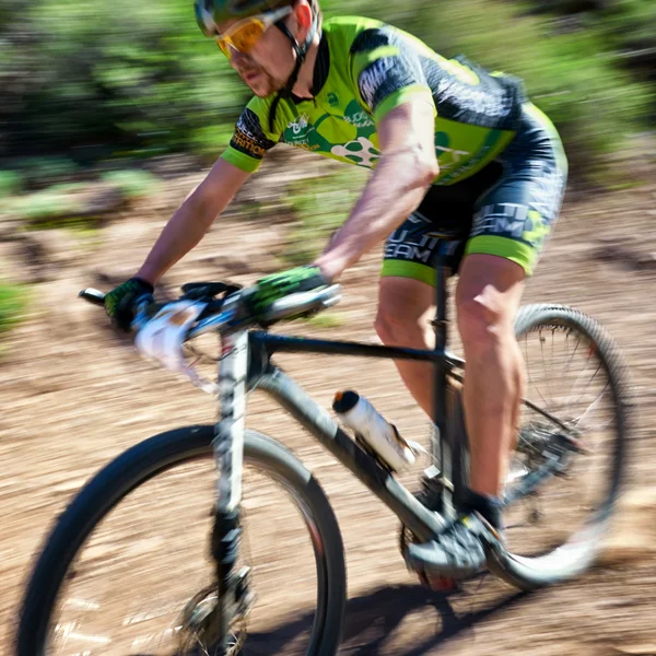 Górski rower przygoda konkurencji — Zdjęcie stockowe