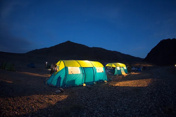 Campo noturno — Fotografia de Stock