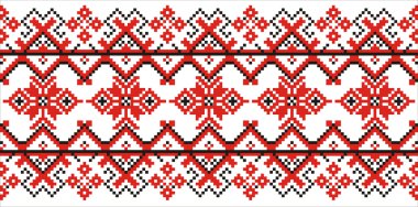 Moldovan traditional pattern clipart