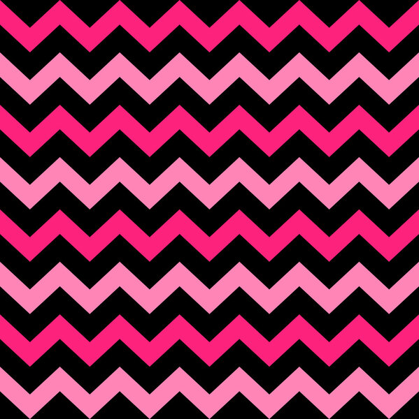 Cute Chevron seamless pattern ( black and pink )