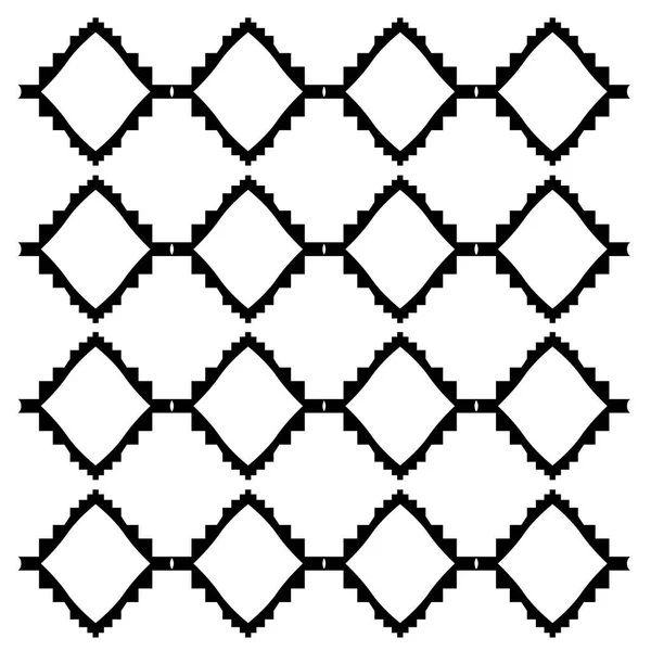 Einfache Designblöcke Azteken Textur Muster Hintergrund — Stockvektor