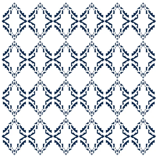 Einfache Designblöcke Azteken Textur Muster Hintergrund — Stockvektor