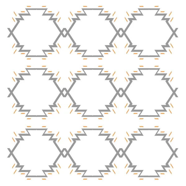 Luxury Aztecs Design Ornamental Pattern Texture Background — Stok Vektör