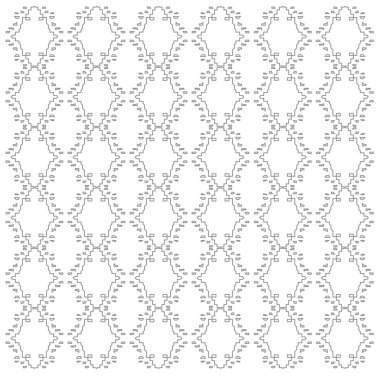 Lüks Tasarım Süslemeleri, Aztekler Deseni, Arkaplan, Doku