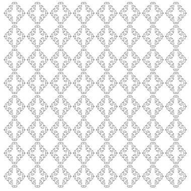 Lüks Tasarım Süslemeleri, Aztekler Deseni, Arkaplan, Doku