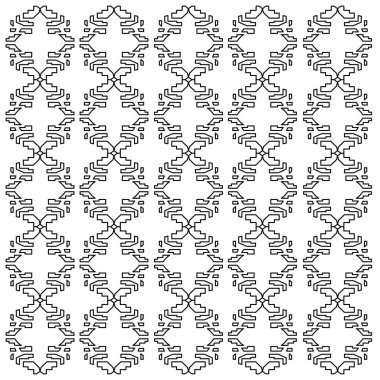 Lüks tasarım Aztek Şablonu Şablonu, Doku, Arkaplan