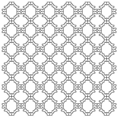 Lüks Tasarım Süslemeleri, Aztekler Deseni, Doku, Arkaplan