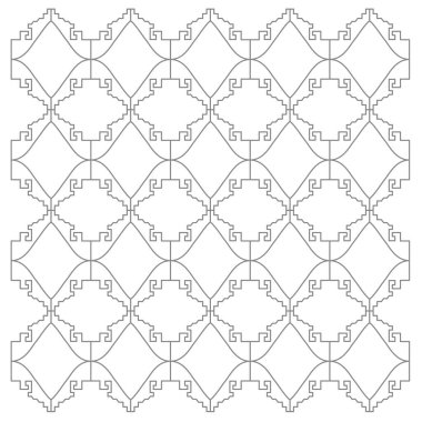 Lüks Tasarım Süslemeleri, Aztekler Deseni, Doku, Arkaplan