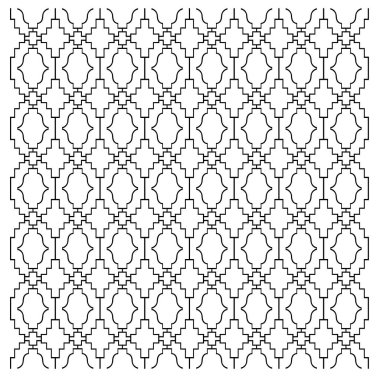 Lüks Tasarım Süslemeleri, Aztekler Deseni, Doku, Arkaplan