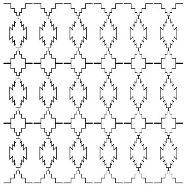 Lüks Tasarım Süslemeleri, Aztekler Deseni, Doku, Arkaplan