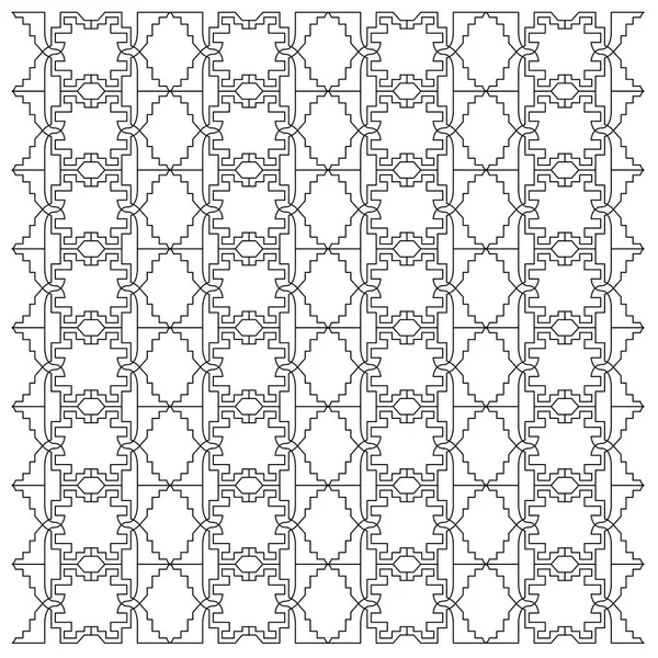 Design Luxe Ornements Aztèques Motif Texture Arrière Plan — Image vectorielle