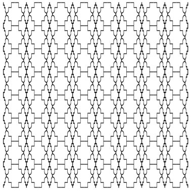 Lüks Tasarım Süslemeleri, Aztekler Siyah Beyaz Desen, Doku, Arkaplan
