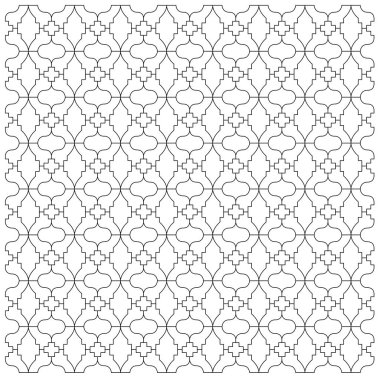 Lüks Tasarım Süslemeleri, Aztekler Siyah Beyaz Desen, Doku, Arkaplan