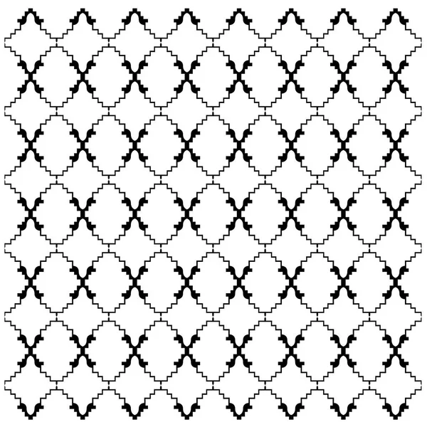 Διακοσμητικά Πολυτελείας Αζτέκοι Μαύρο Λευκό Μοτίβο Υφή Φόντο — Διανυσματικό Αρχείο
