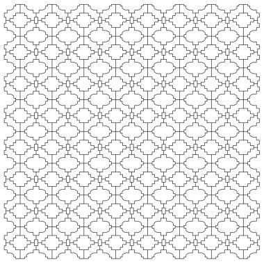 Lüks Tasarım Süslemeleri, Aztekler Siyah Beyaz Desen, Doku, Arkaplan