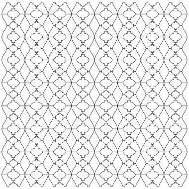 Lüks Tasarım Süslemeleri, Aztekler Siyah Beyaz Desen, Doku, Arkaplan