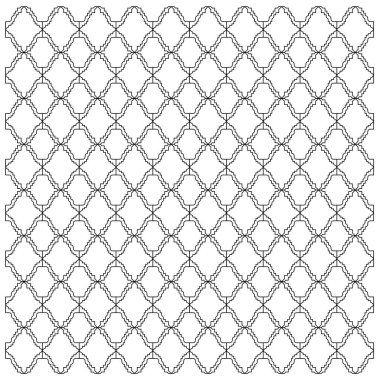 Lüks Tasarım Süslemeleri, Aztekler Siyah Beyaz Desen, Doku, Arkaplan