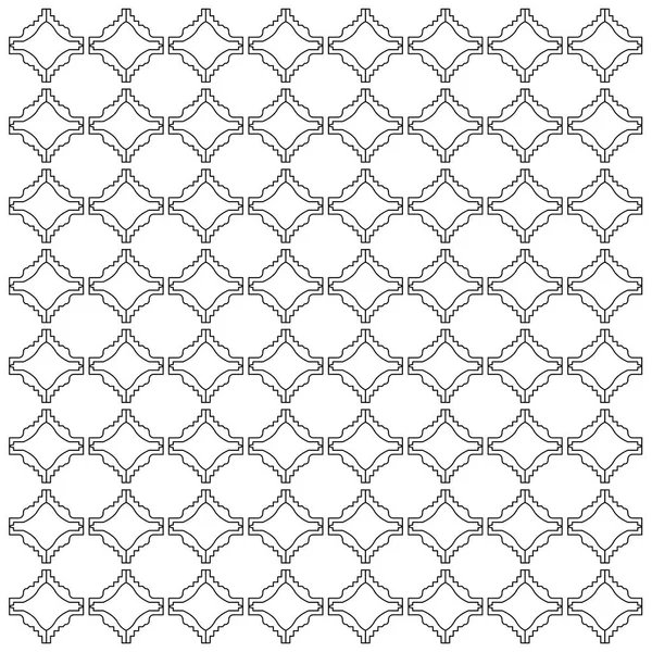 Lüks Tasarım Süslemeleri, Aztekler Siyah Beyaz Desen, Doku, Arkaplan