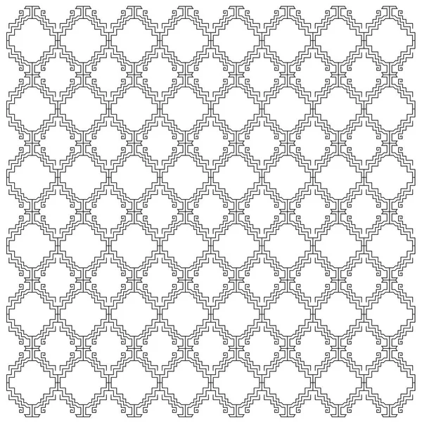 Adornos Diseño Lujo Patrón Azteca Textura Bakcground — Archivo Imágenes Vectoriales