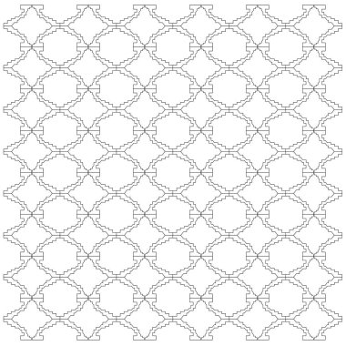 Lüks Tasarım Süslemeleri, Aztekler Siyah Beyaz Desen, Arkaplan, Doku