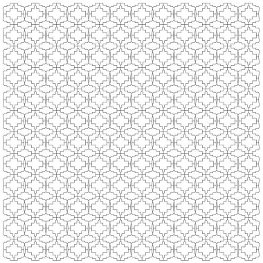 Lüks Tasarım Süslemeleri, Aztekler Siyah Beyaz Desen, Arkaplan, Doku