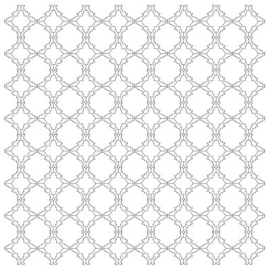 Lüks Tasarım Süslemeleri, Aztekler Siyah Beyaz Desen, Arkaplan, Doku