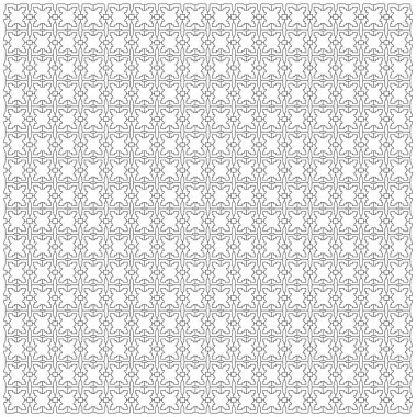 Lüks Tasarım Süslemeleri, Aztekler Siyah Beyaz Desen, Arkaplan, Doku