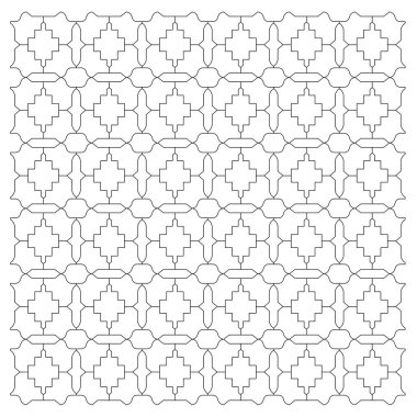 Lüks tasarım Aztek Şablonu Şablonu, Doku, Arkaplan