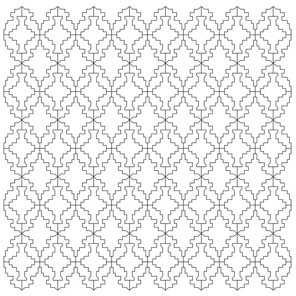 Luxe Design Ornamenten Azteken Patroon Textuur Achtergrond — Stockvector