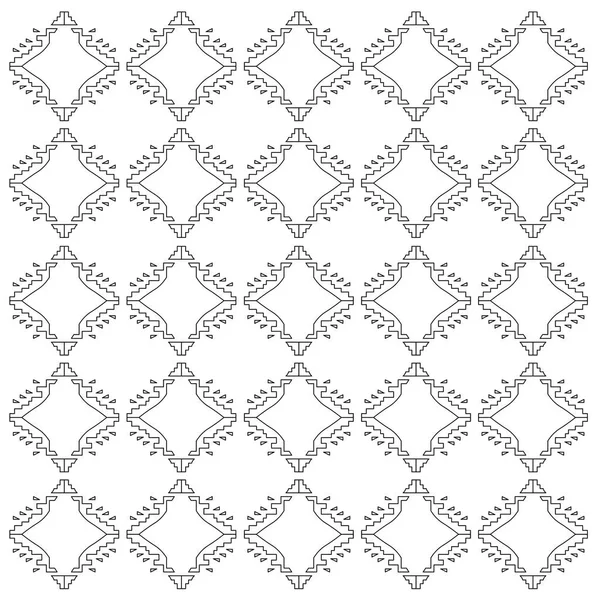 Luxe Design Ornamenten Azteken Patroon Textuur Achtergrond — Stockvector