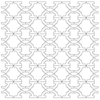 LUXURY DESIGN ORNAMENTESİ AZTEKLERİ PATTERN, BACKground, TEXTURE