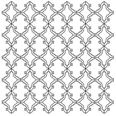 LUXURY DESIGN ORNAMENTESİ AZTEKLERİ PATTERN, BACKground, TEXTURE