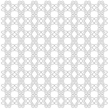 Lüks Tasarım Süslemeleri, Aztekler Siyah Beyaz Desen, Doku, Arkaplan