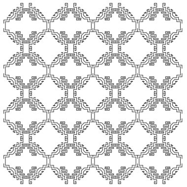 Lüks Tasarım Süslemeleri, Aztekler Deseni, Arkaplan, Doku