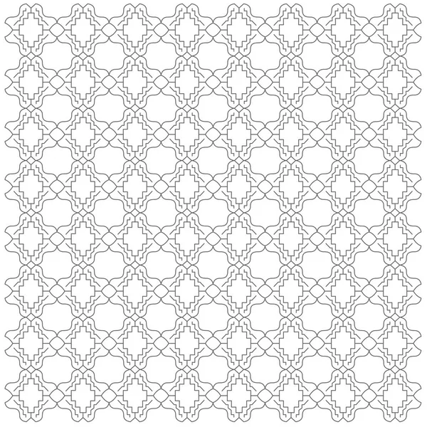 Luxury Design Ornaments Aztecs Black White Pattern Texture Background — стоковий вектор